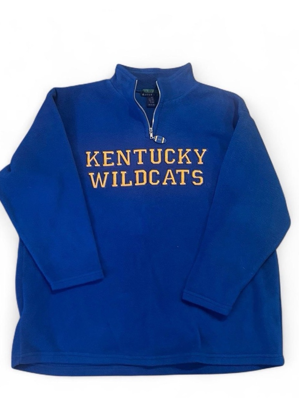 Blue 1/4 Zip 'Kentucky Wildcats' Fleece Pullover